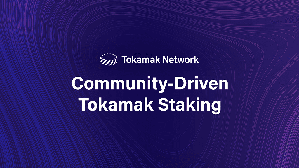 Transition plan for the Staking community version